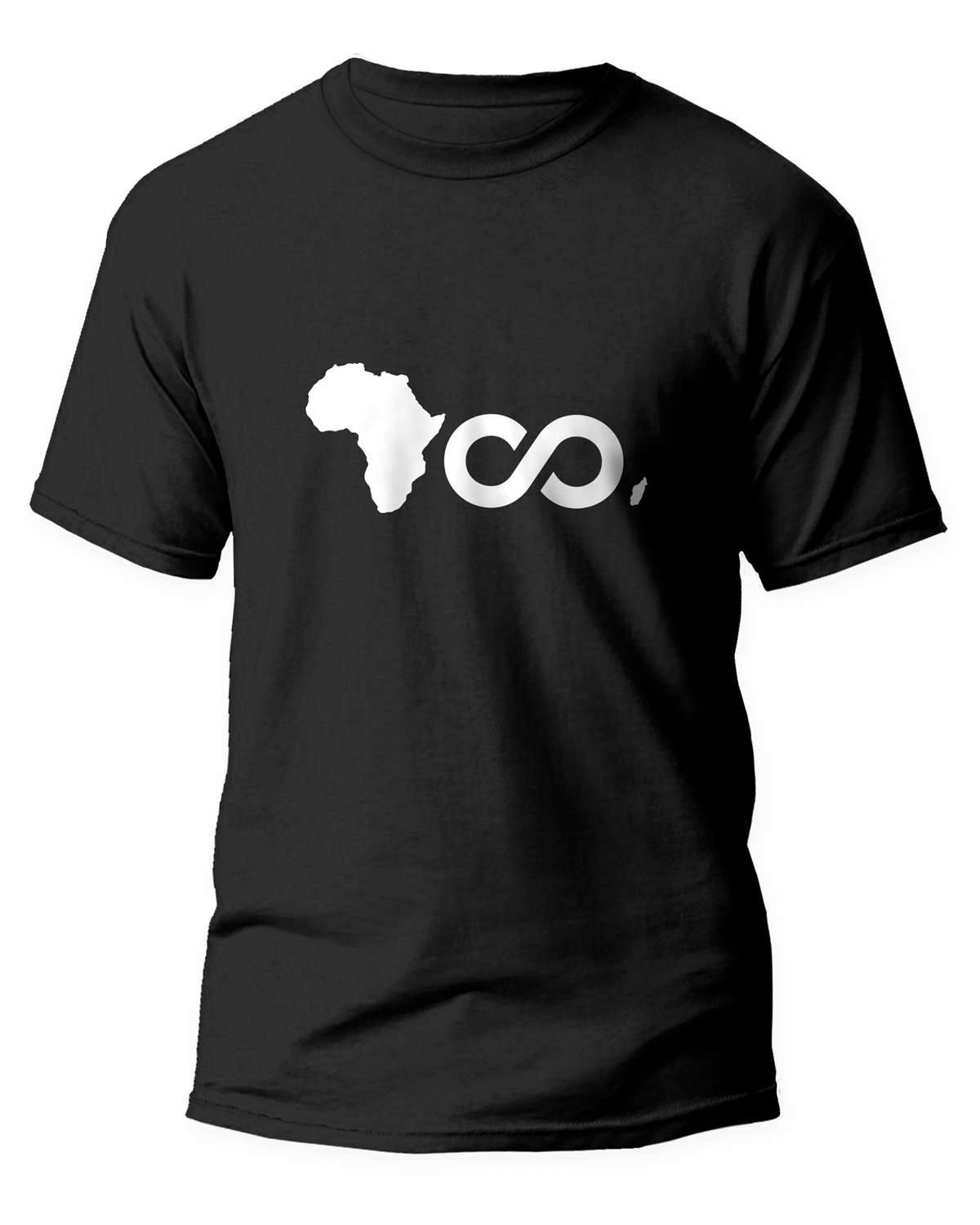 T-shirt Noir Yoo Afrika
